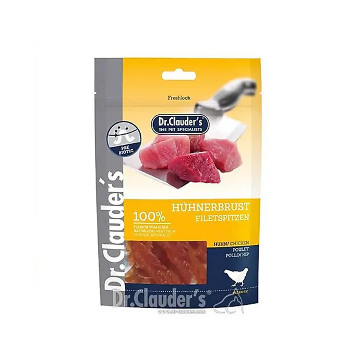 DR.CLAUDER'S TAVUK ETLİ FİLETO KÖPEK ÖDÜLÜ 80GR