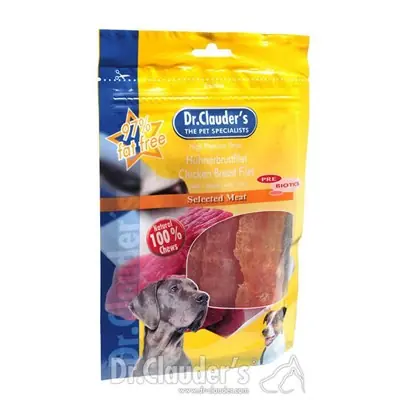DR.CLAUDERS TAVUK ETLİ FİLETO KÖPEK ÖDÜLÜ 80 GR