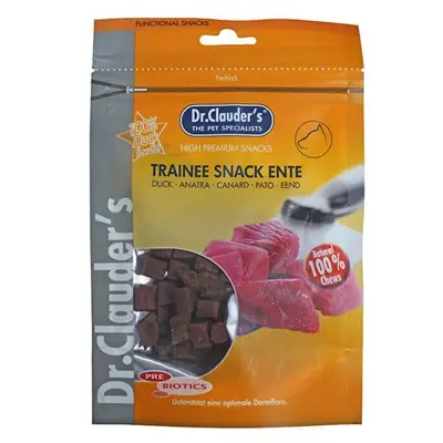 DR.CLAUDERS ÖRDEK ETLİ KÜP KÖPEK ÖDÜLÜ 80 GR