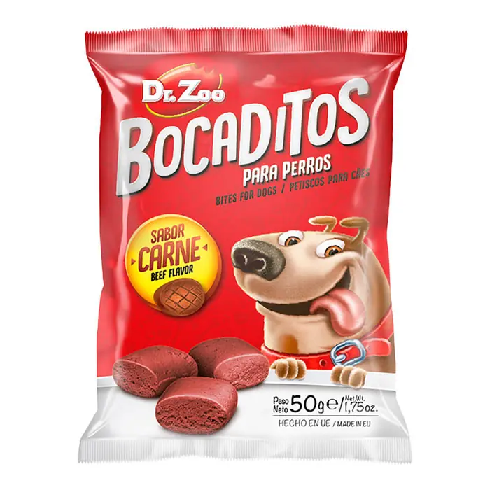 DR.ZOO BOCADİTOS BİFTEKLİ KÖPEK ÖDÜLÜ 50GR