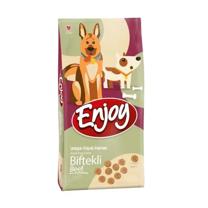ENJOY BEEF SIĞIR ETLİ YETİŞKİN KÖPEK MAMASI 15KG