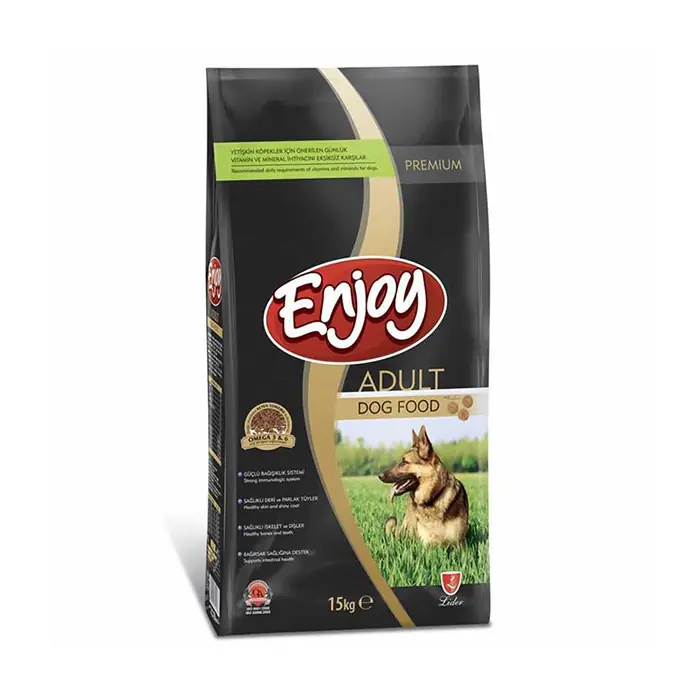 ENJOY TAVUKLU YETİŞKİN KÖPEK MAMASI 15KG