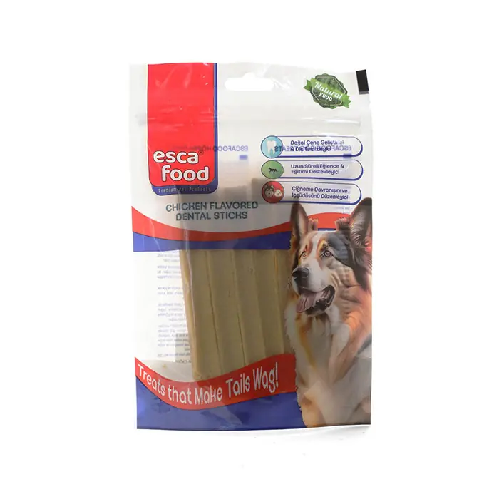 ESCA TAVUK ETİ AROMALI DENTAL ÇUBUK KÖPEK ÖDÜLÜ 100GR