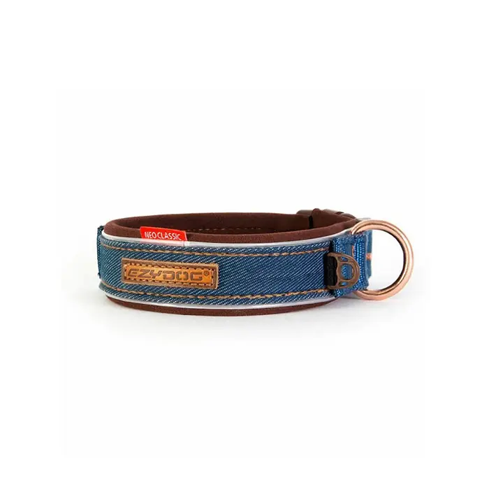 EZYDOG 05147 NEO COLLAR CLASSİC DENİM KÖPEK BOYUN TASMASI LARGE