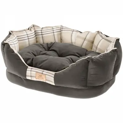 FERPLAST CHARLES 50 KEDİ KÖPEK YATAĞI KAHVERENGİ 33X26 CM