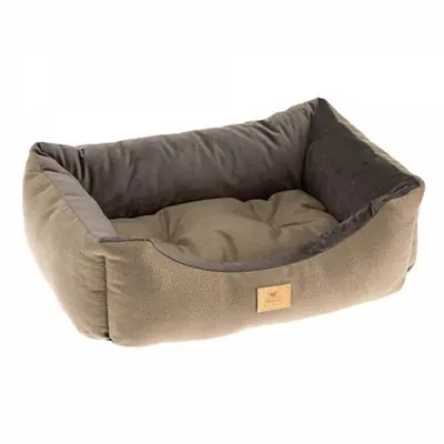 FERPLAST CHESTER 80 KÖPEK YATAĞI KAHVERENGİ 55X40CM