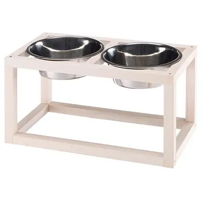 FERPLAST DESCO WOOD 07 STANDLI MAMA VE SU KABI SETİ 54X28X29CM