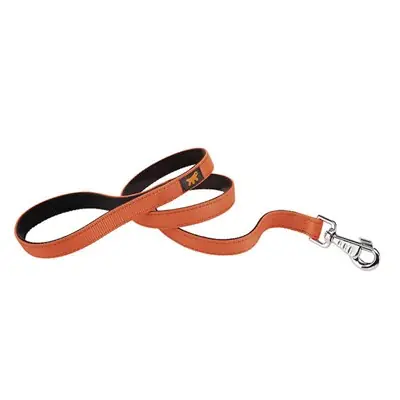 FERPLAST DUAL KÖPEK GEZDİRME KAYIŞI 25 MM X 110 CM TURUNCU