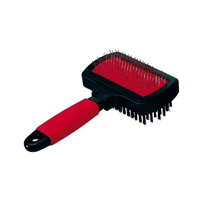 FERPLAST GRO 5982 ÇİFT TARAFLI KEDİ VE KÖPEK FIRÇASI 17 CM