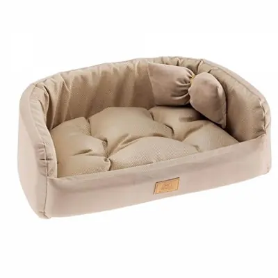 FERPLAST HARRİS 65 KÖPEK YATAĞI BEJ 64X48X17CM