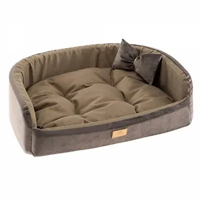 FERPLAST HARRİS 80 KÖPEK YATAĞI KAHVERENGİ 81X55X20CM