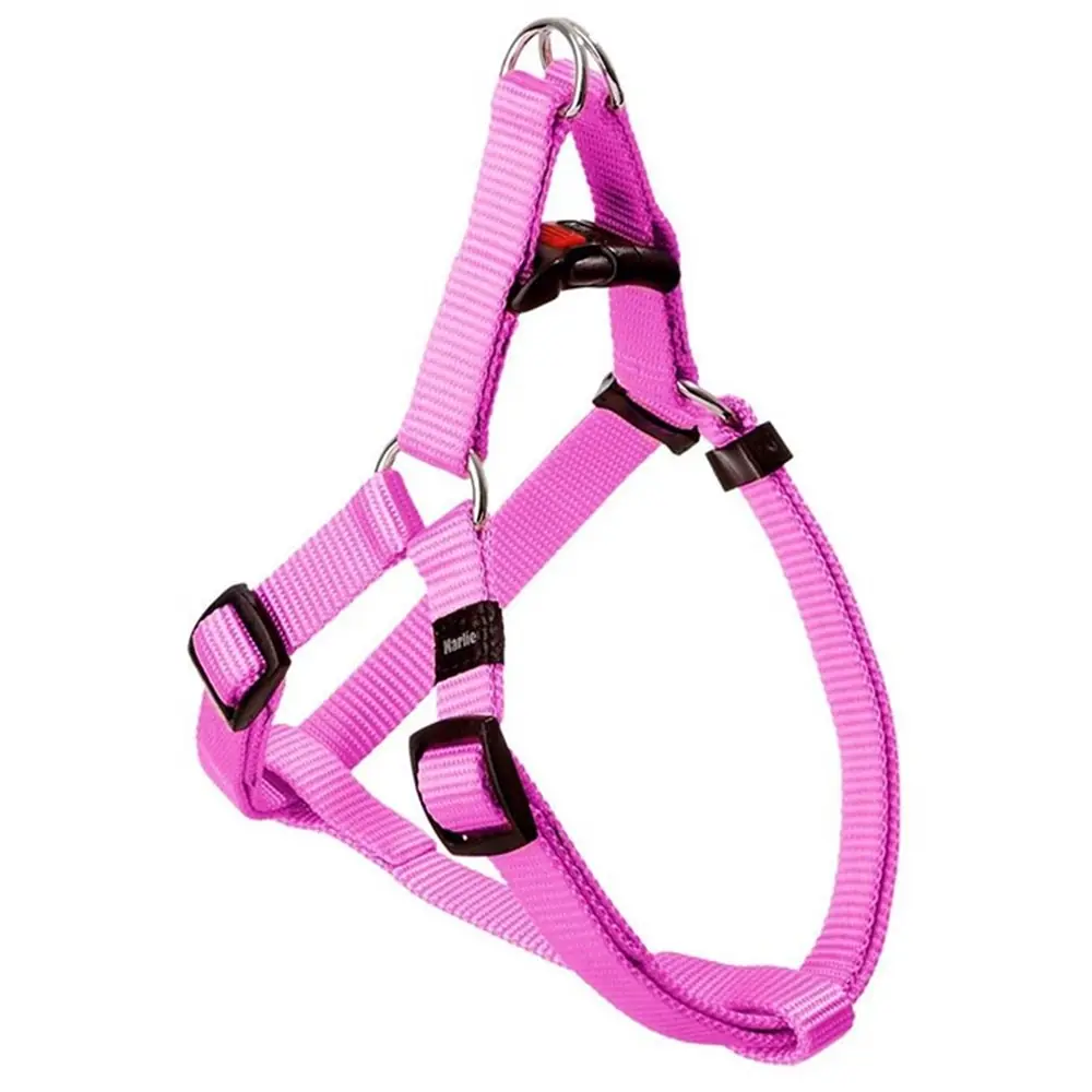 FLAMİNGO ASP ÜÇGEN KÖPEK GÖĞÜS TASMASI PEMBE 10MM-20X35CM