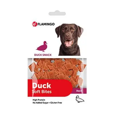 FLAMİNGO SNACK SOFT DUCK ÖRDEKLİ KÖPEK ÖDÜLÜ 85 GR