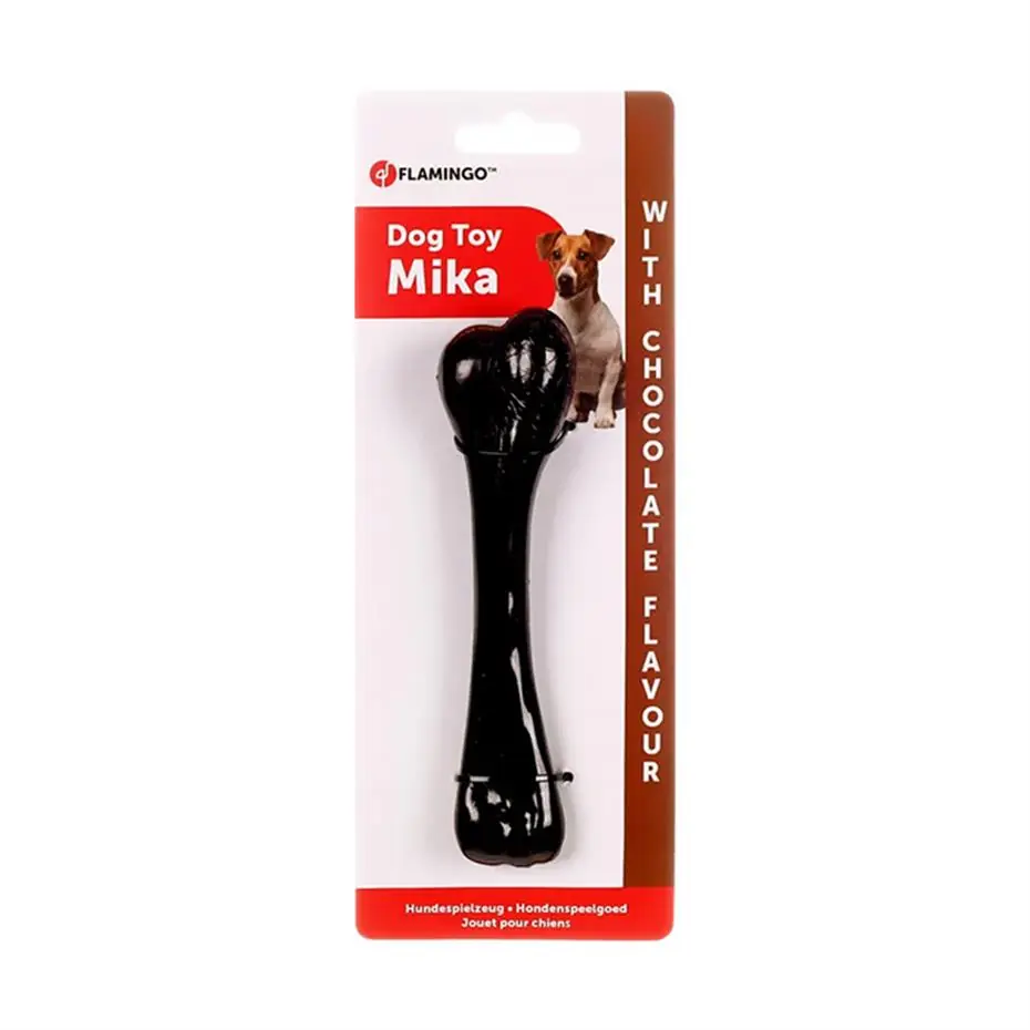 FLAMİNGO ÇİKOLATA TADINDA KEMİK 15 CM
