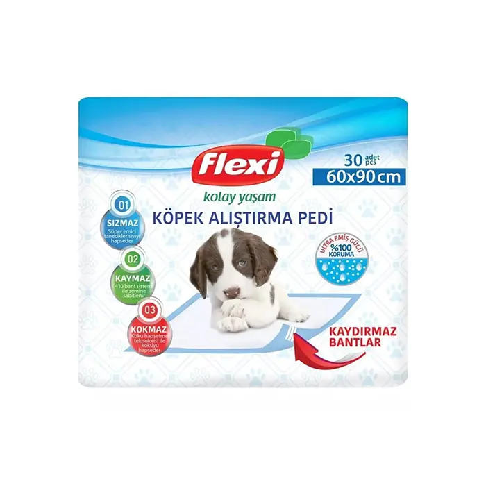FLEXİ EVCİL HAYVAN PEDİ YAPIŞKANLI 60X90CM 30 ADET