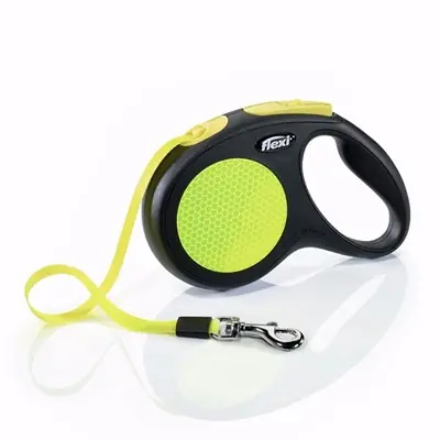 FLEXİ NEW NEON ŞERİT 5 METRE MEDİUM KÖPEK GEZDİRME