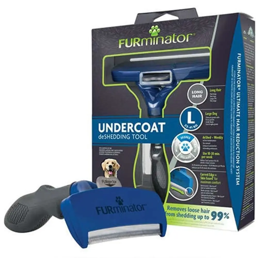 FURMİNATOR LONG HAİR UZUN TÜYLÜ KÖPEK TARAĞI LARGE