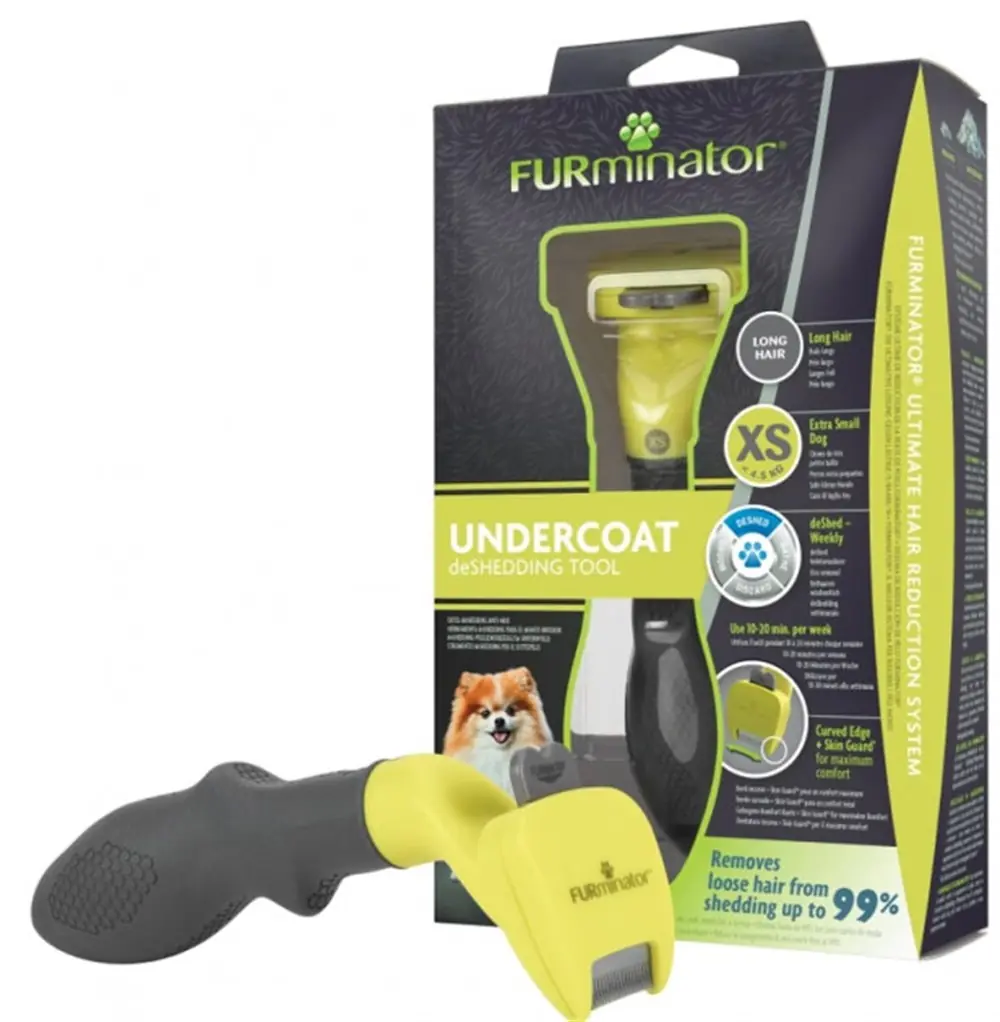 FURMİNATÖR LONGHAİR UZUN TÜYLÜ KÜÇÜK IRK KÖPEK TARAĞI XS