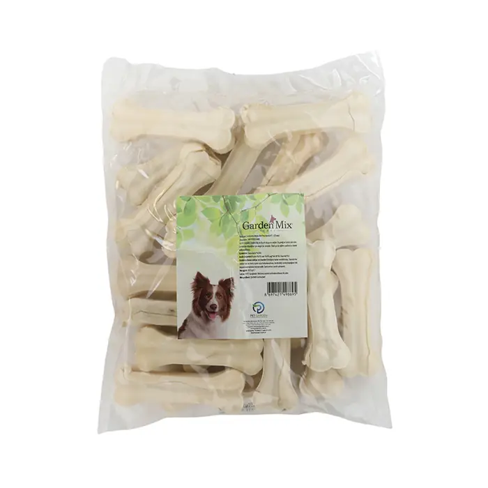 GARDENMİX DERİ PRES KEMİK KÖPEK ÖDÜLÜ 10CM 20ADET