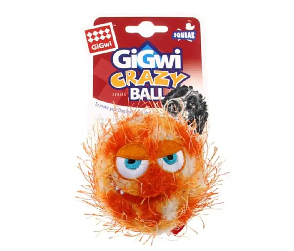 GİGWİ CRAYZ BALL ÇILGIN KİRPİ TOP 6 CM TURUNCU