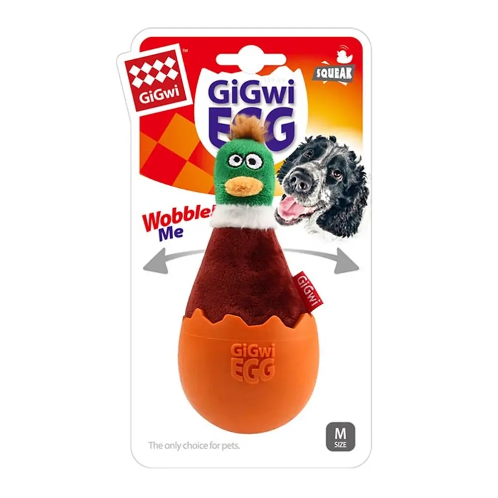 GİGWİ EGG YUMURTADAN ÇIKAN ÖRDEK KÖPEK OYUNCAĞI