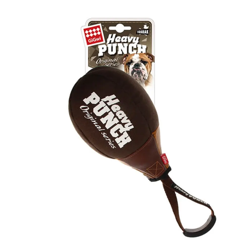 GİGWİ HEAVY PUNCH SESLİ BOKS TOPU KÖPEK ISIRMA OYUNCAĞI S-M