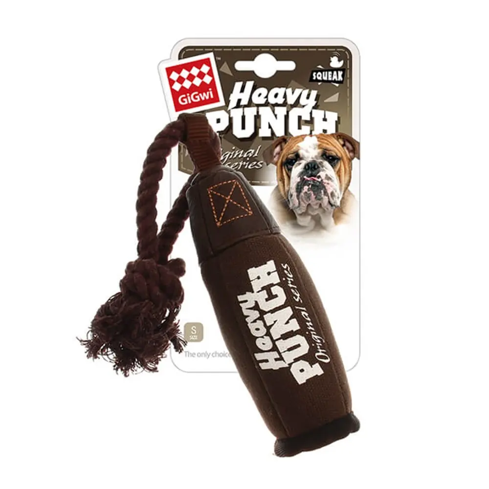GİGWİ HEAVY PUNCH SESLİ BOKS ÇANTASI KÖPEK ISIRMA OYUNCAĞI S-M