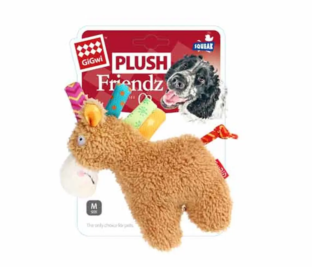 GİGWİ PLUSH FRİENDZ SESLİ PELUŞ AT KÖPEK OYUNCAĞI