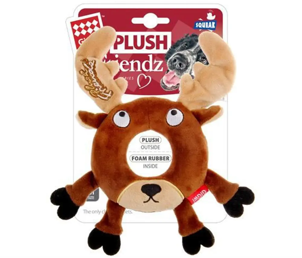 GİGWİ PLUSH FRİENDZ SESLİ SİMİT GEYİK PELUŞ KÖPEK OYUNCAĞI