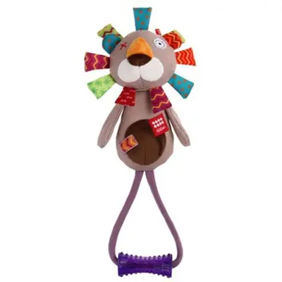 GİGWİ PLUSH FRİENDZ ÖTEN ASLAN DİŞ KAŞIYICILI KÖPEK OYUNCAĞI