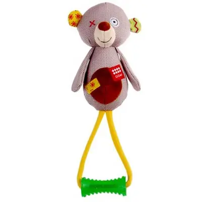 GİGWİ PLUSH FRİENDZ ÖTEN AYI DİŞ KAŞIYICILI KÖPEK OYUNCAĞI