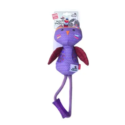GİGWİ PLUSH FRİENDZ ÖTEN BAYKUŞ DİŞ KAŞIYICILI KÖPEK OYUNCAĞI