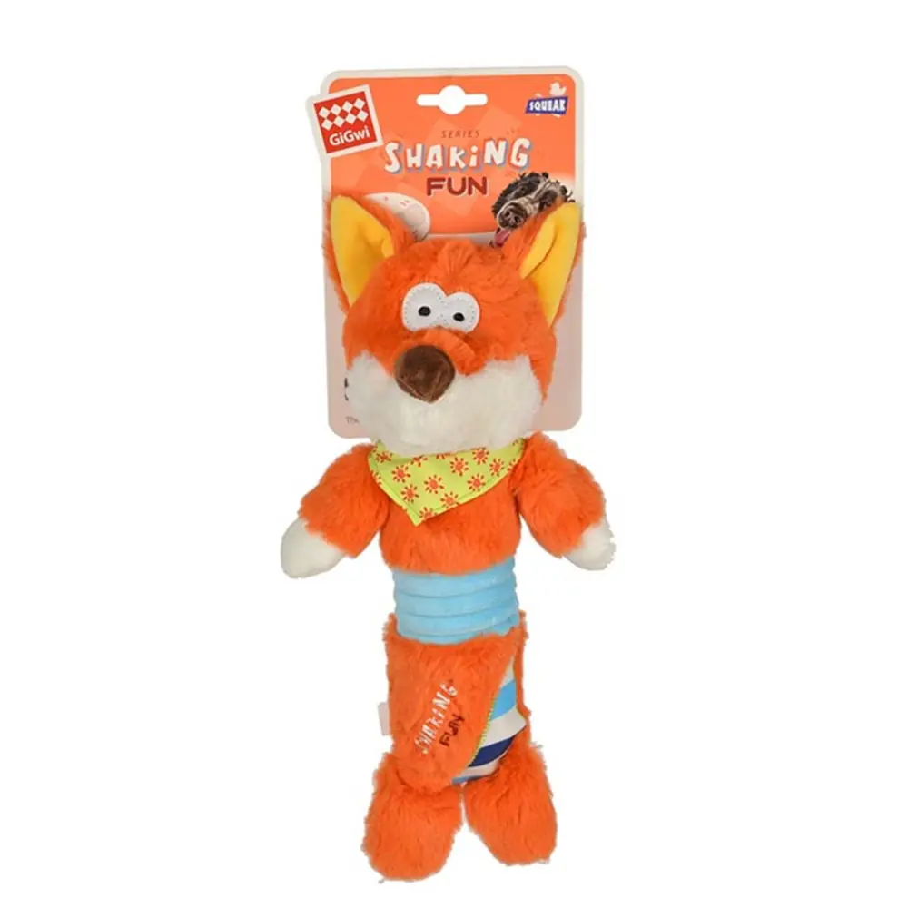 GİGWİ SWAKİNG FUN SESLİ TİLKİ PELUŞ KÖPEK OYUNCAĞI