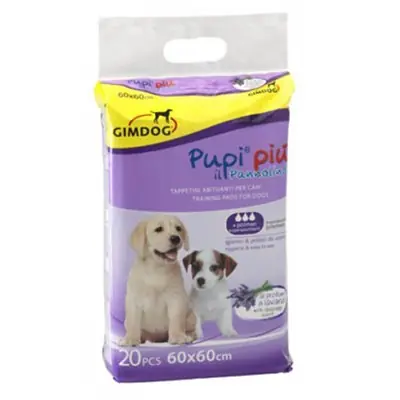 GİMDOG ÇİŞ PEDİ LAVANTALI 20'Lİ 60X60 CM