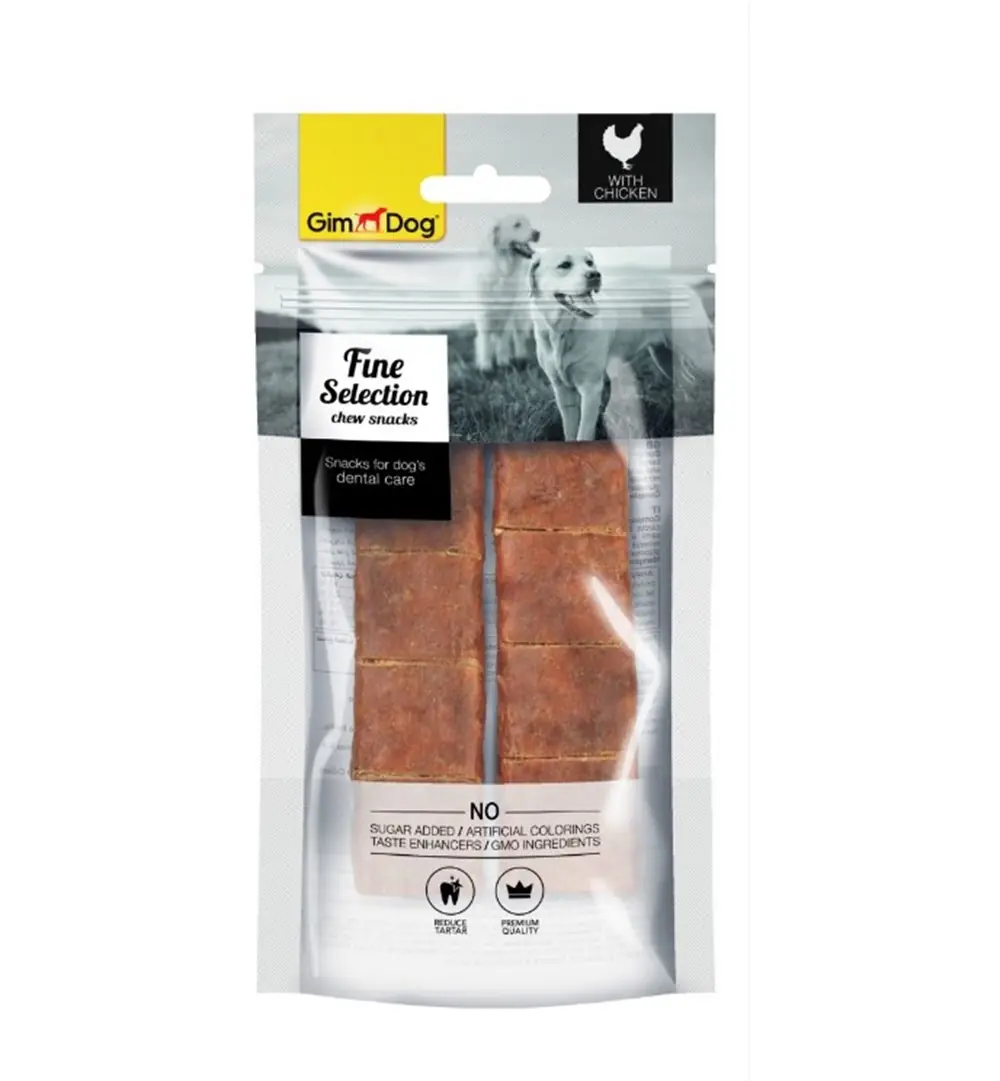 GİMDOG CHİCKEN-BARS TAVUKLU KÖPEK ÖDÜLÜ 64GR