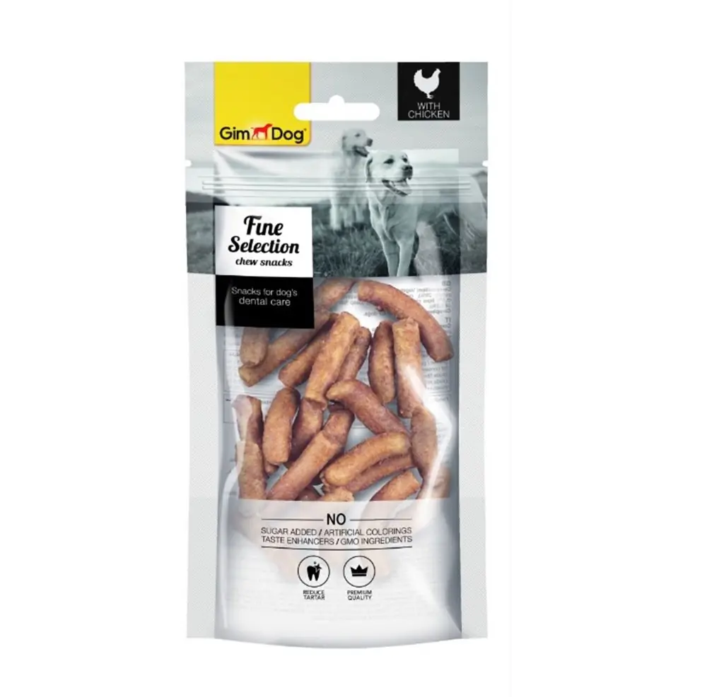 GİMDOG CHİCKEN-BİTES TAVUKLU KÖPEK ÖDÜLÜ 50GR