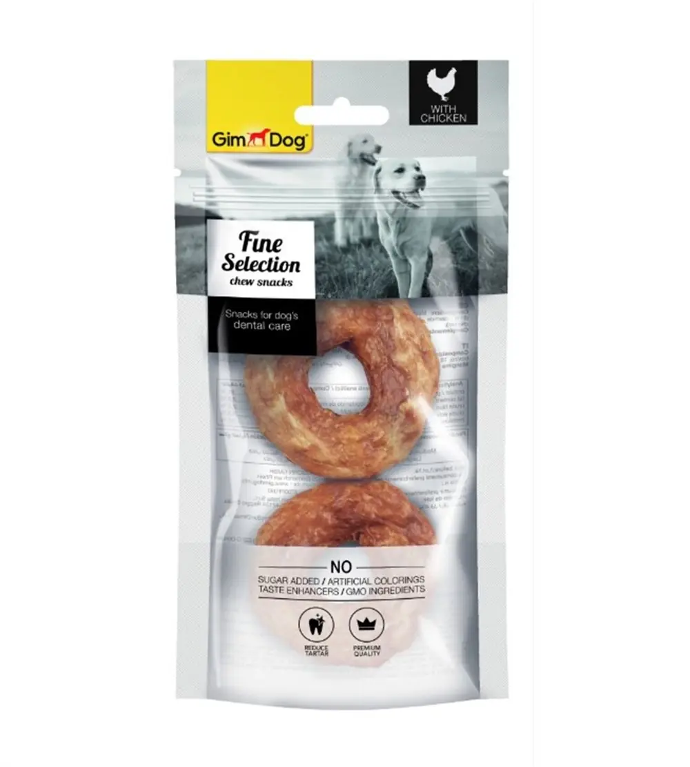 GİMDOG CHİCKEN-DONUTS TAVUKLU KÖPEK ÖDÜLÜ 40GR