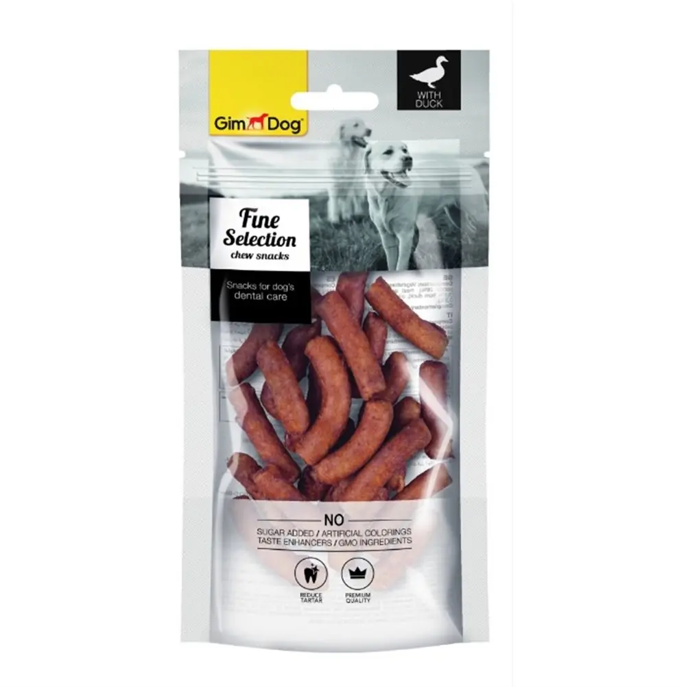 GİMDOG DUCK-BİTES ÖRDEKLİ KÖPEK ÖDÜLÜ 50GR