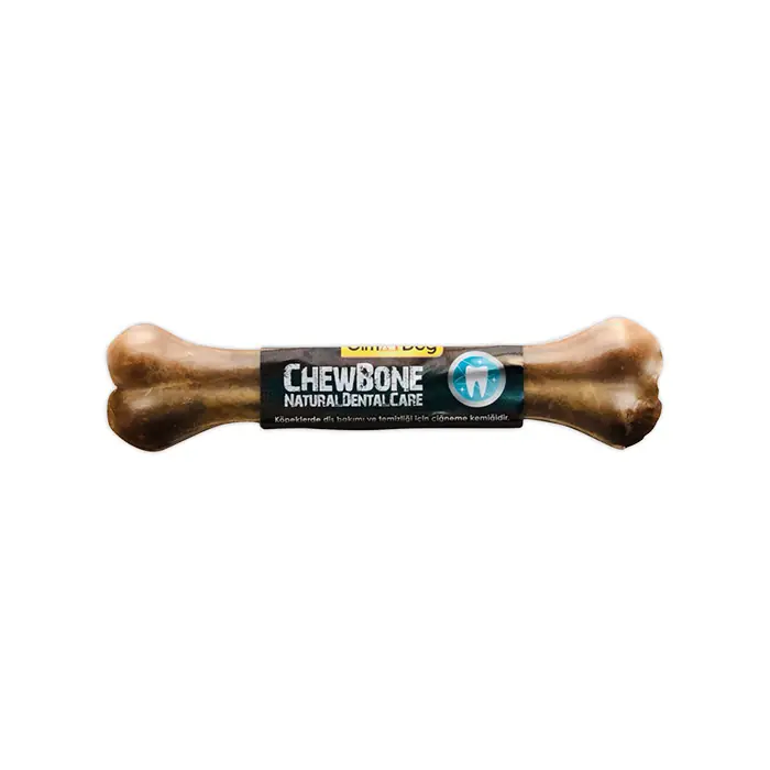 GİMDOG MORDİMİ PRESS KÖPEK ÖDÜL KEMİĞİ NATURAL 25CM