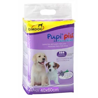 GİMDOG ÇİŞ PEDİ LAVANTALI 40*60CM 20 ADET