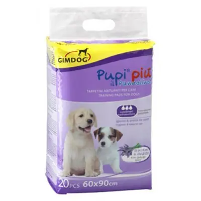 GİMDOG ÇİŞ PEDİ LAVANTALI 60*90CM 20 ADET