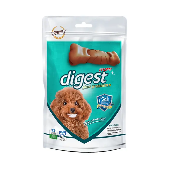 GNAWLERS DİGEST MORE DENTAL PREBİYOTİK KÖPEK ÖDÜLÜ 7,5CM 7Lİ 100GR