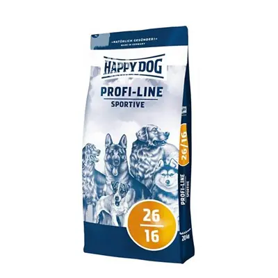 HAPPY DOG PROFİ SPORTİVE 26-16 YETİŞKİN KÖPEK MAMASI 20 KG