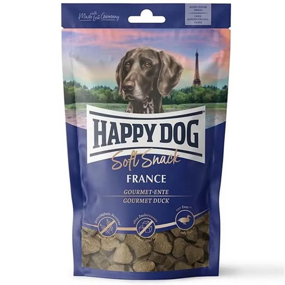 HAPPY DOG SOFT SNACK FRANCE ÖRDEKLİ KÖPEK ÖDÜLÜ 100 GR