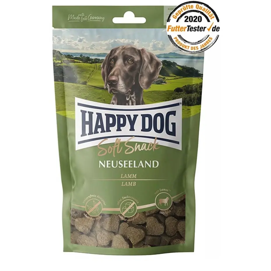HAPPY DOG SOFT SNACK NEUSEELAND KUZU ETLİ KÖPEK ÖDÜLÜ 100 GR