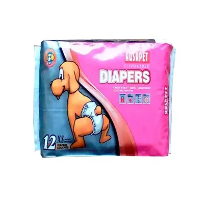 HUSHPET KÖPEKLER İÇİN ÇİŞ PEDİ XS BEDEN 12'Lİ