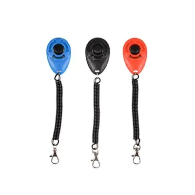 KARLİE FLAMİNGO KAYIŞLI CLİCKER KÖPEK EĞİTİM DÜĞMESİ 6 CM