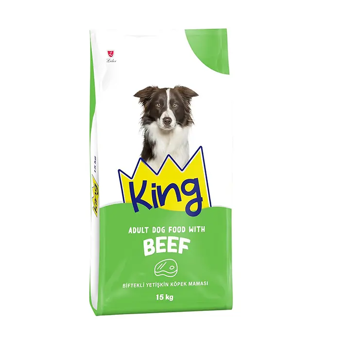 KİNG BİFTEKLİ YETİŞKİN KÖPEK MAMASI 15 KG