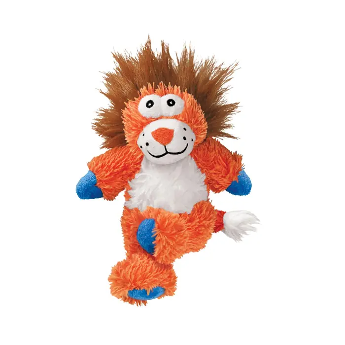 KONG CROSS KNOTS LİON SESLİ PELUŞ ASLAN KÖPEK OYUNCAĞI 34CM
