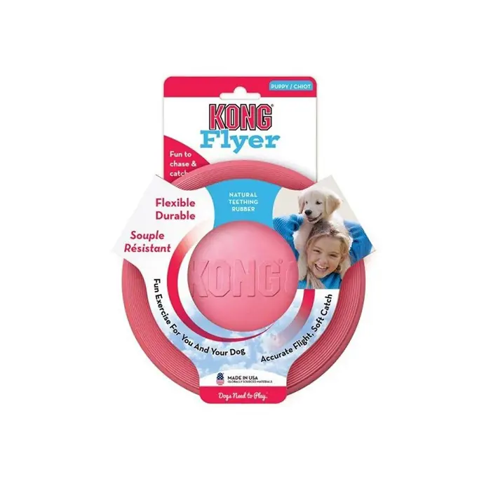 KONG KAUÇUK FRİZBİ YAVRU KÖPEK OYUNCAĞI